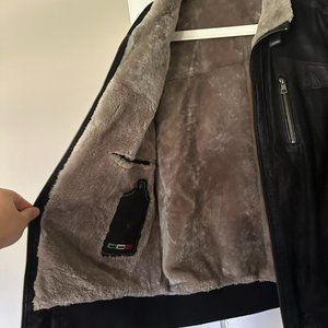 Emporio Armani Genuine Leather Jacket